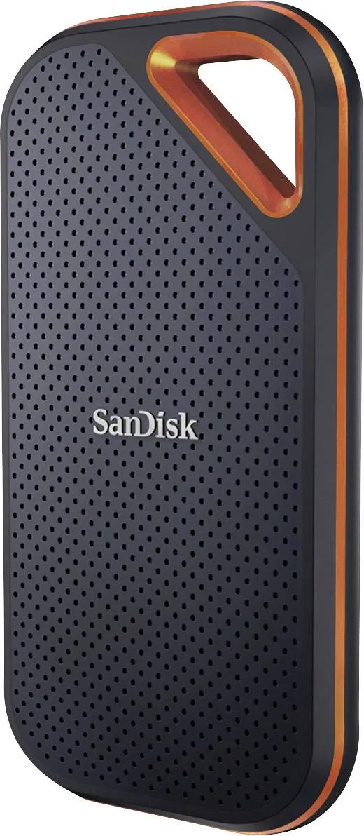 SanDisk Extreme® Pro Portable 2 TB Memoria SSD esterna 2,5" USB 3.2 (Gen 2) Nero, Arancione  SDSSDE81-2T00-G25  