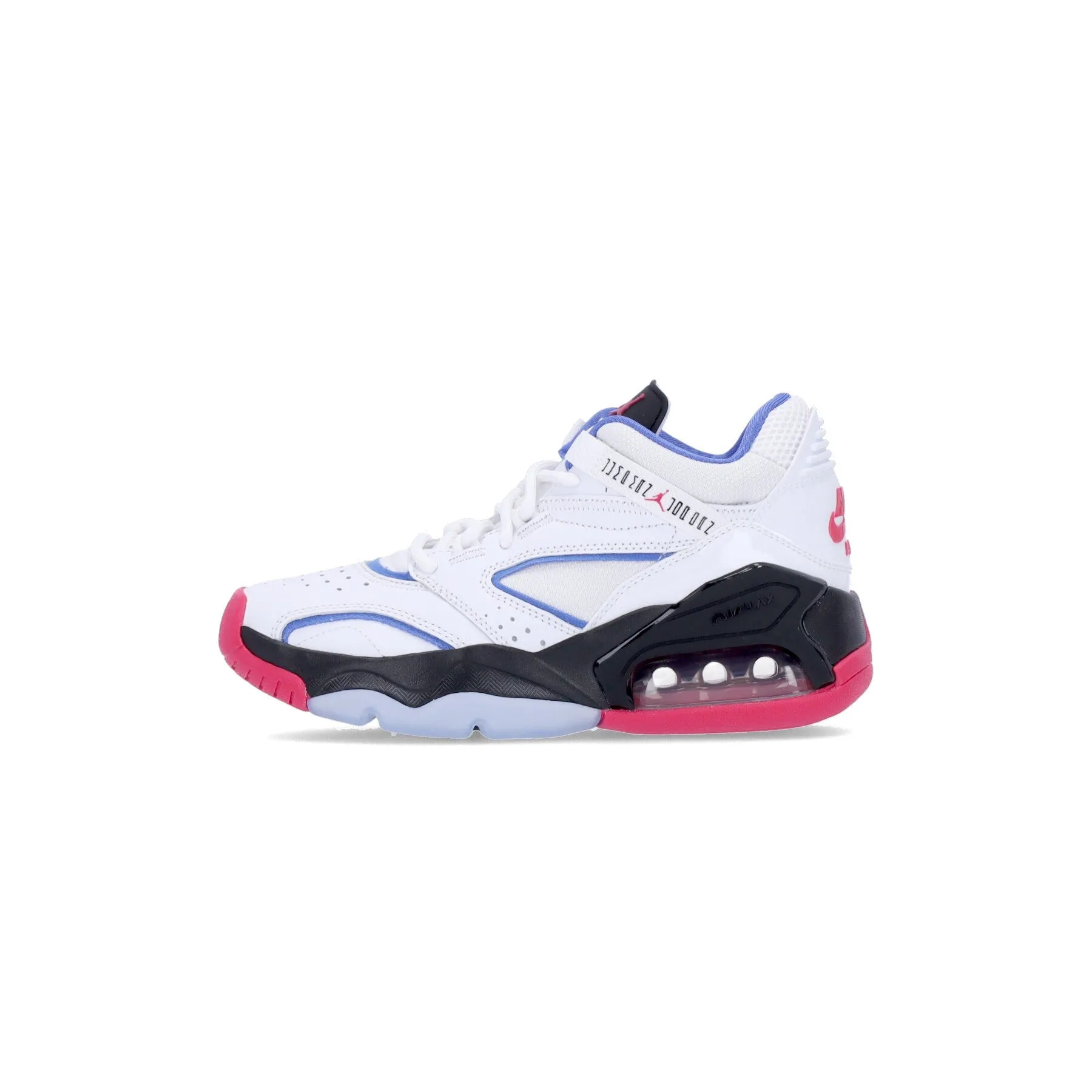 Scarpa Bassa Ragazzo Jordan Point Lane (gs) White/rush Pink/medium Blue/black