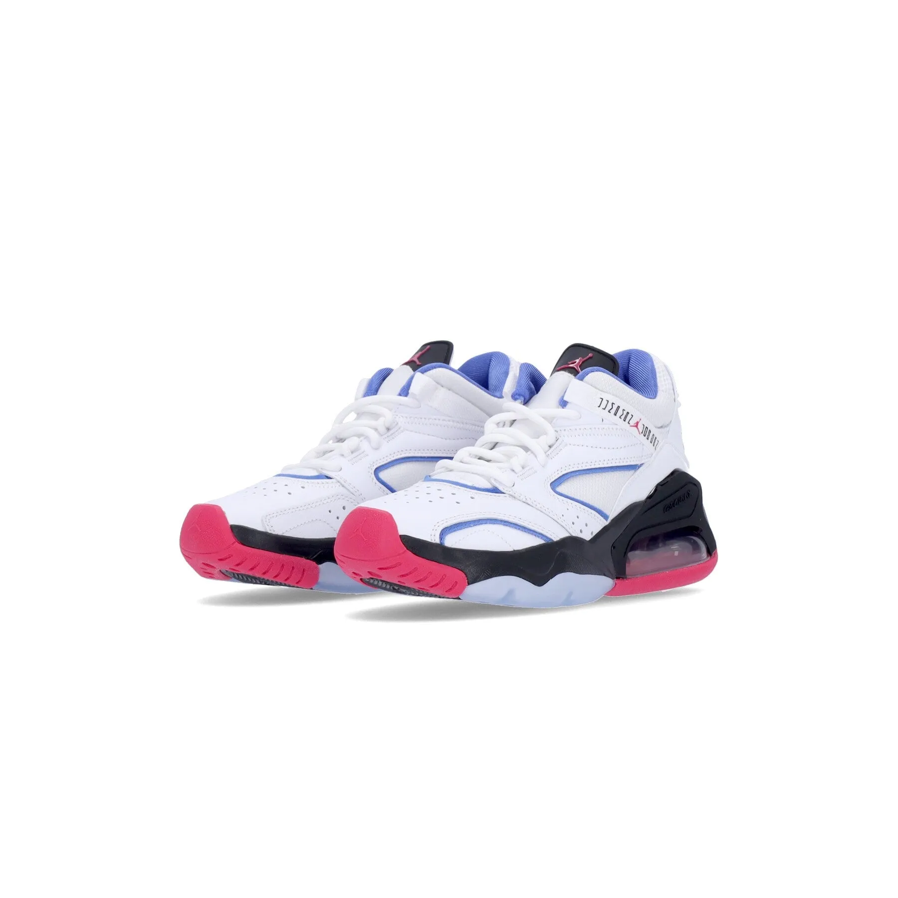 Scarpa Bassa Ragazzo Jordan Point Lane (gs) White/rush Pink/medium Blue/black
