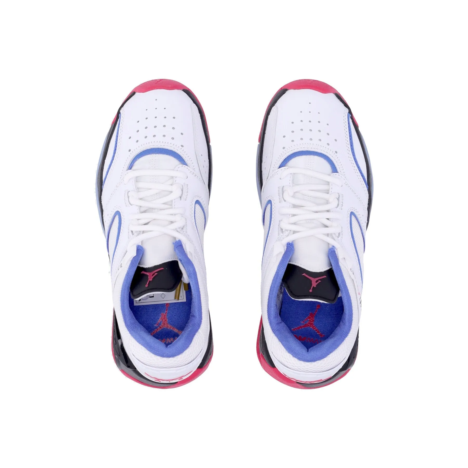 Scarpa Bassa Ragazzo Jordan Point Lane (gs) White/rush Pink/medium Blue/black