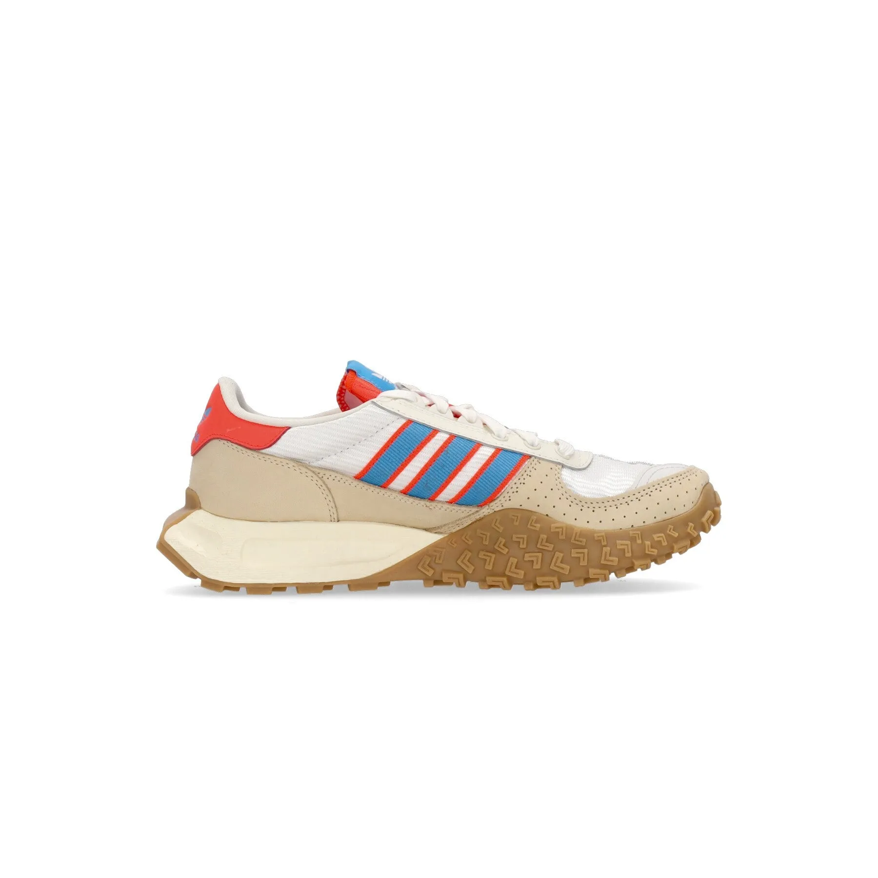 Scarpa Bassa Uomo Retropy E5 W.r.p. Crystal White/pulse Blue/solar Red