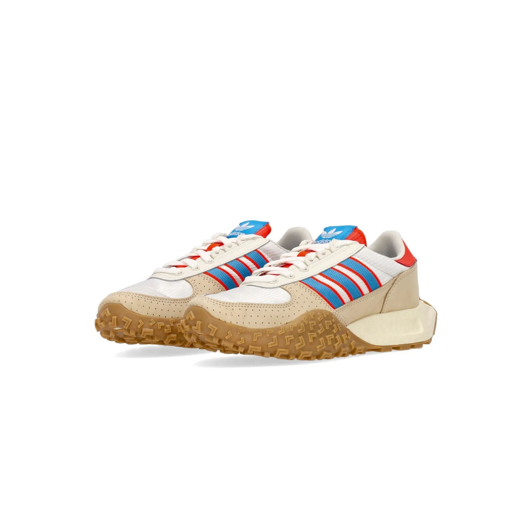 Scarpa Bassa Uomo Retropy E5 W.r.p. Crystal White/pulse Blue/solar Red