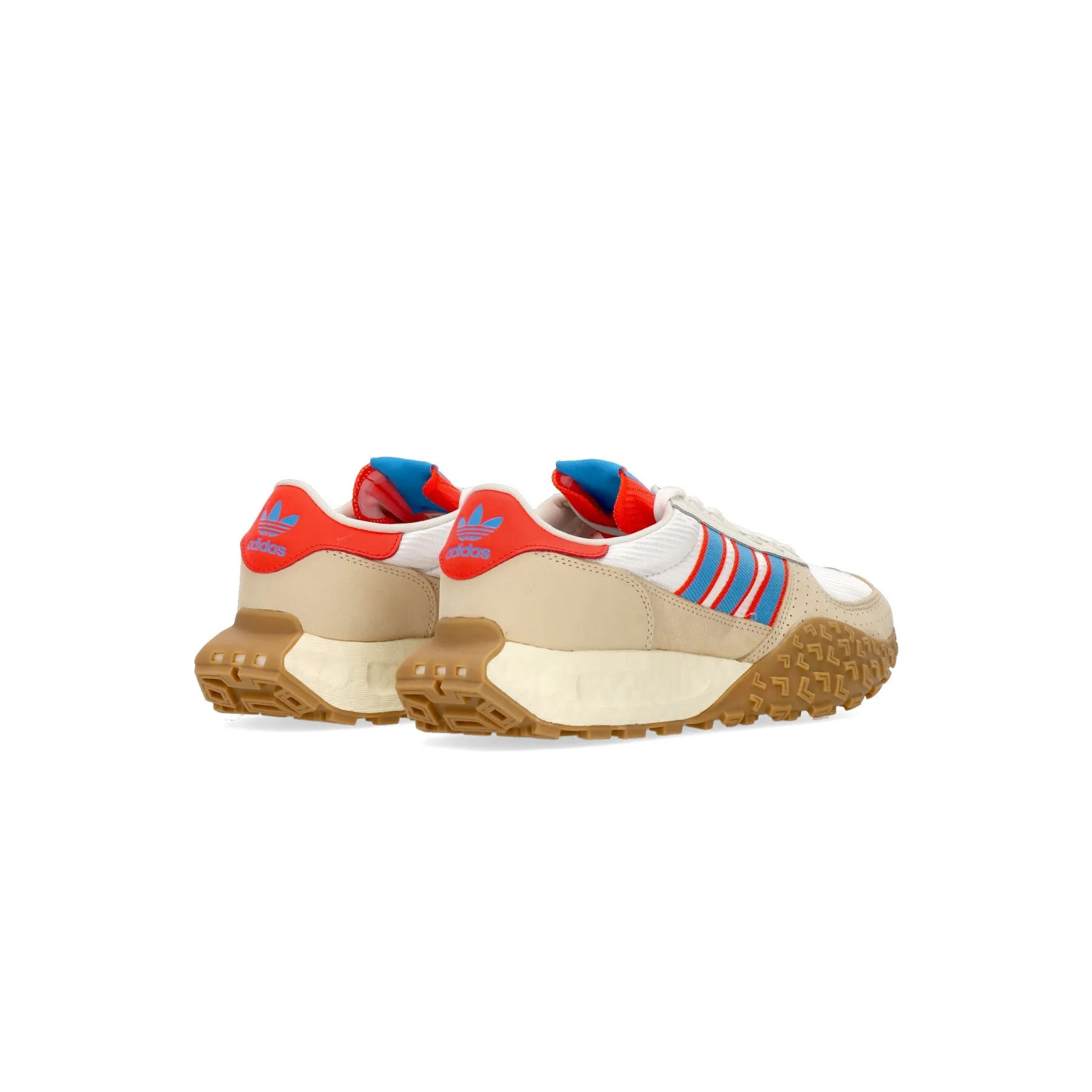 Scarpa Bassa Uomo Retropy E5 W.r.p. Crystal White/pulse Blue/solar Red