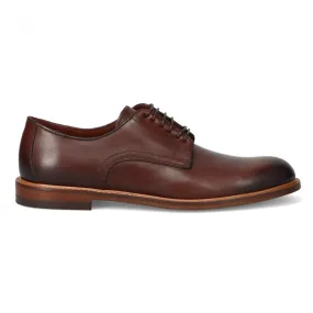 Scarpa derby da uomo stringata Marco Ferretti marrone in pelle