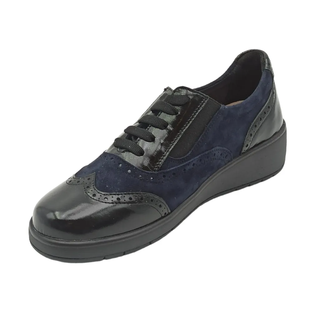 Scarpa Donna Grunland sc2864 68neta blu nero