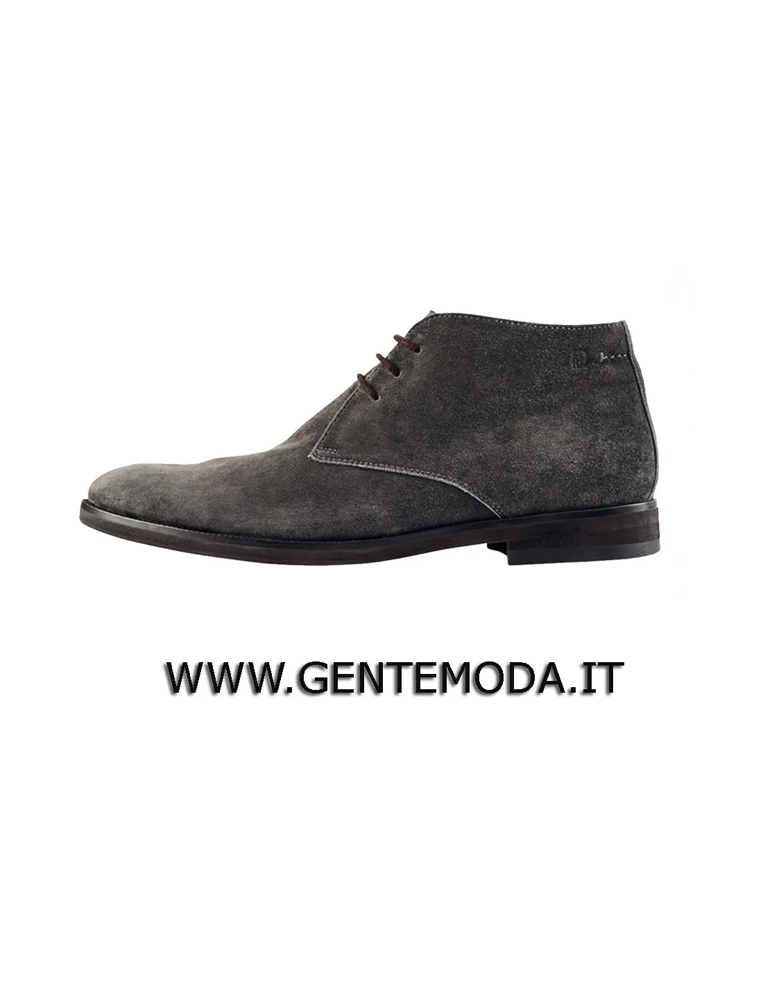 Scarpa polacco camoscio fondo gomma antiscivolo