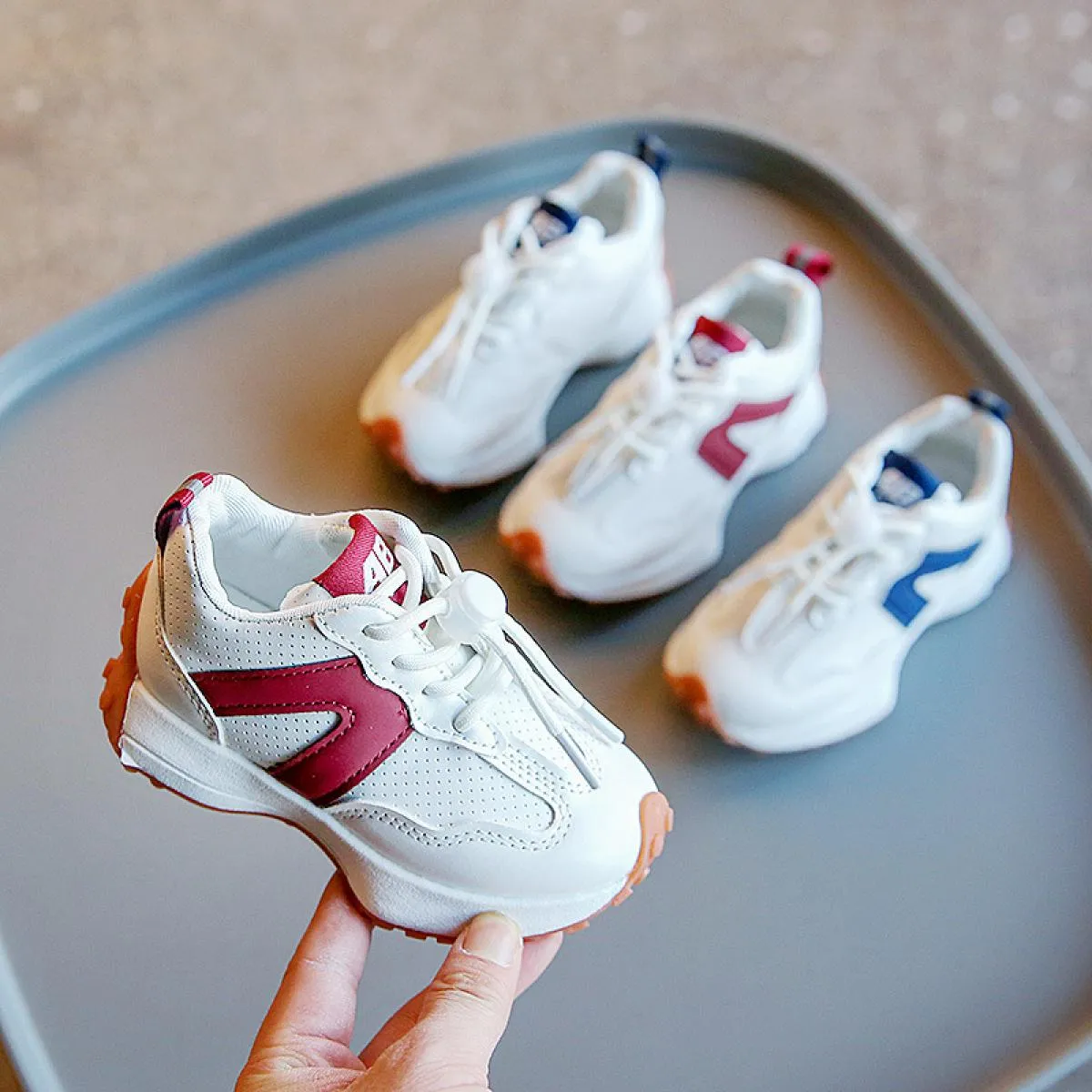 Scarpe da ginnastica a righe Scarpe da ginnastica per bambini Scarpe per bambini Scarpe da tennis Scarpe per bambini Scarpe casu