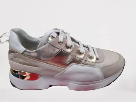 Scarpe Donna Keys Platino Bianco