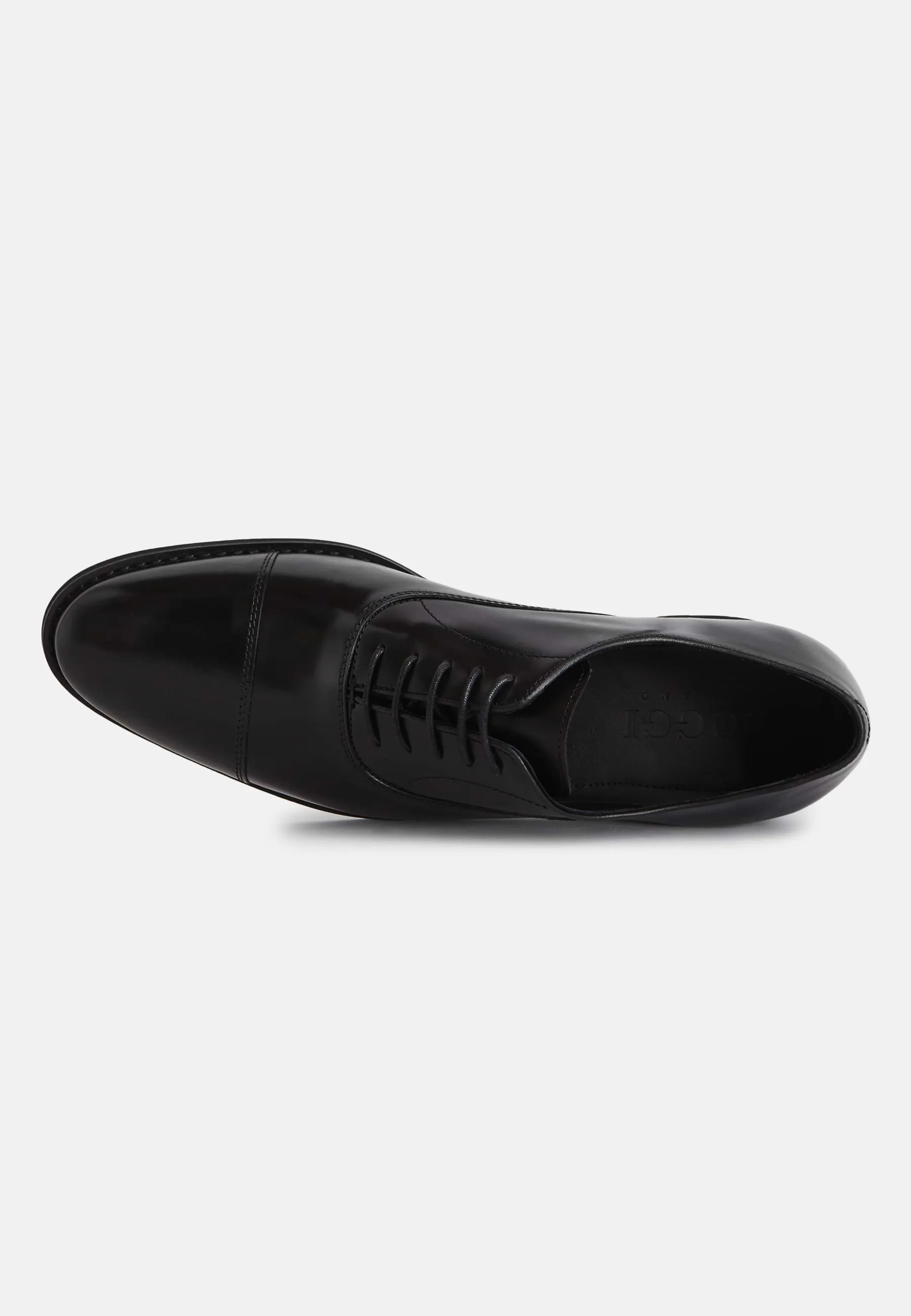 Scarpe Oxford In Pelle