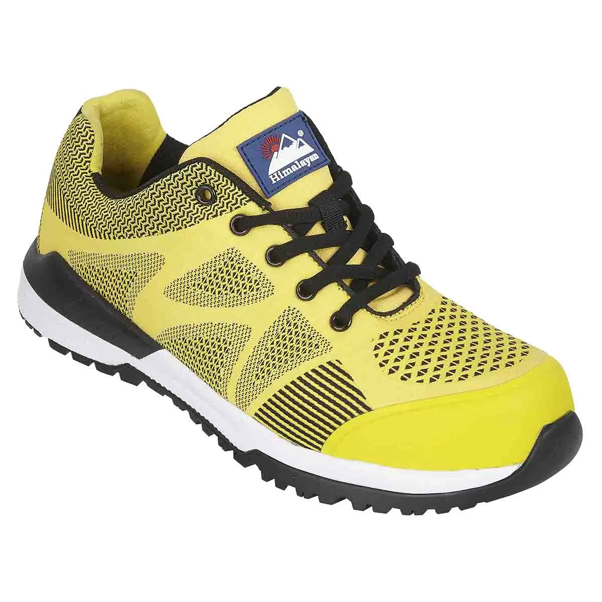 Scarpe sportive antinfortunistiche S1P Himalayan 4312, , Unisex tg. 36, col. Colore giallo, con puntale di sicurezza