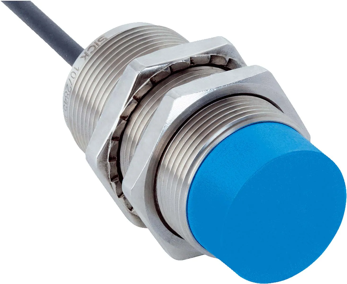 Sensore di prossimità Cilindro filettato SICK, M30, rilevamento 20 mm, 10 → 30 V CC