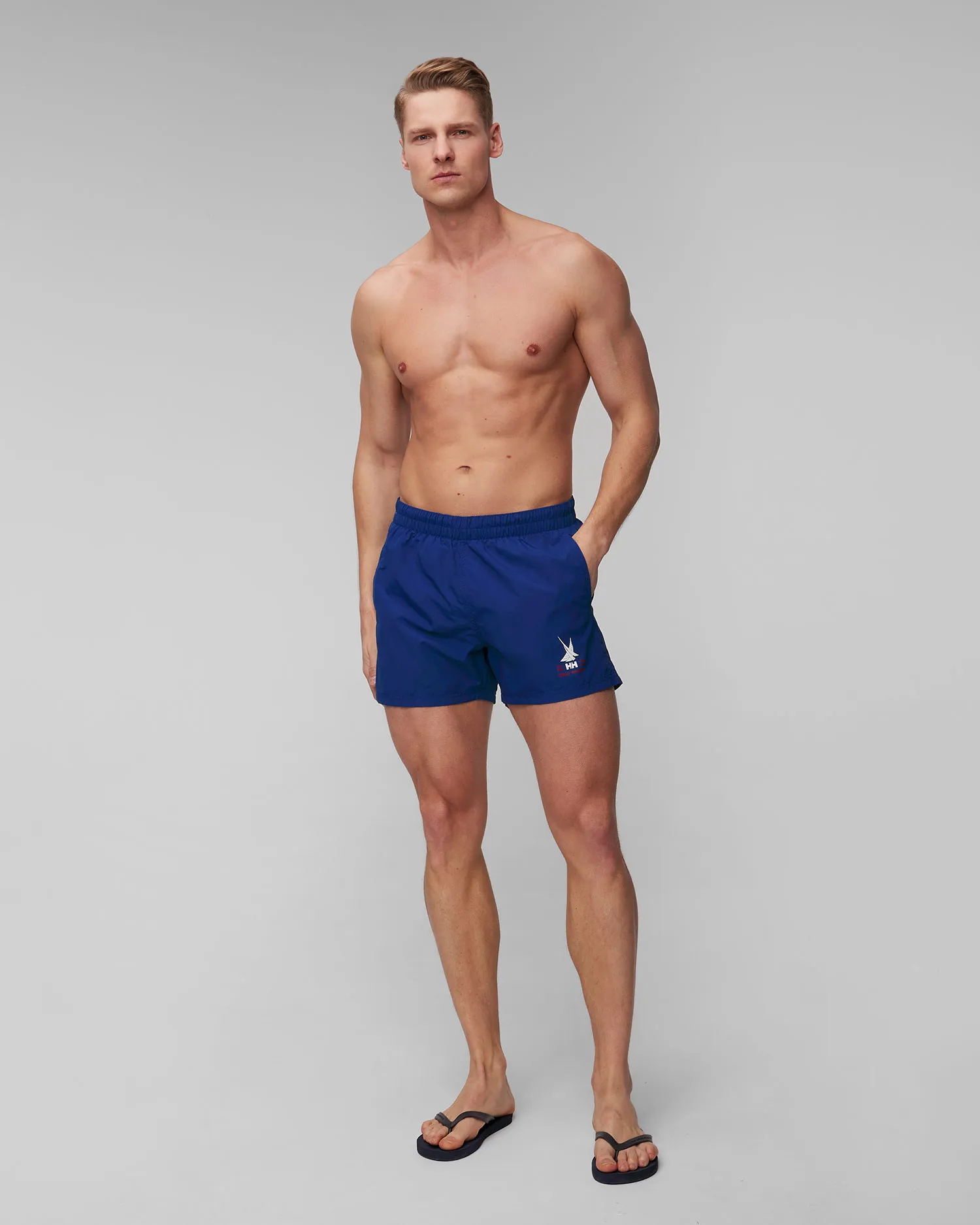 Shorts da bagno blu da uomo Helly Hansen Cascais Trunk 34031-607