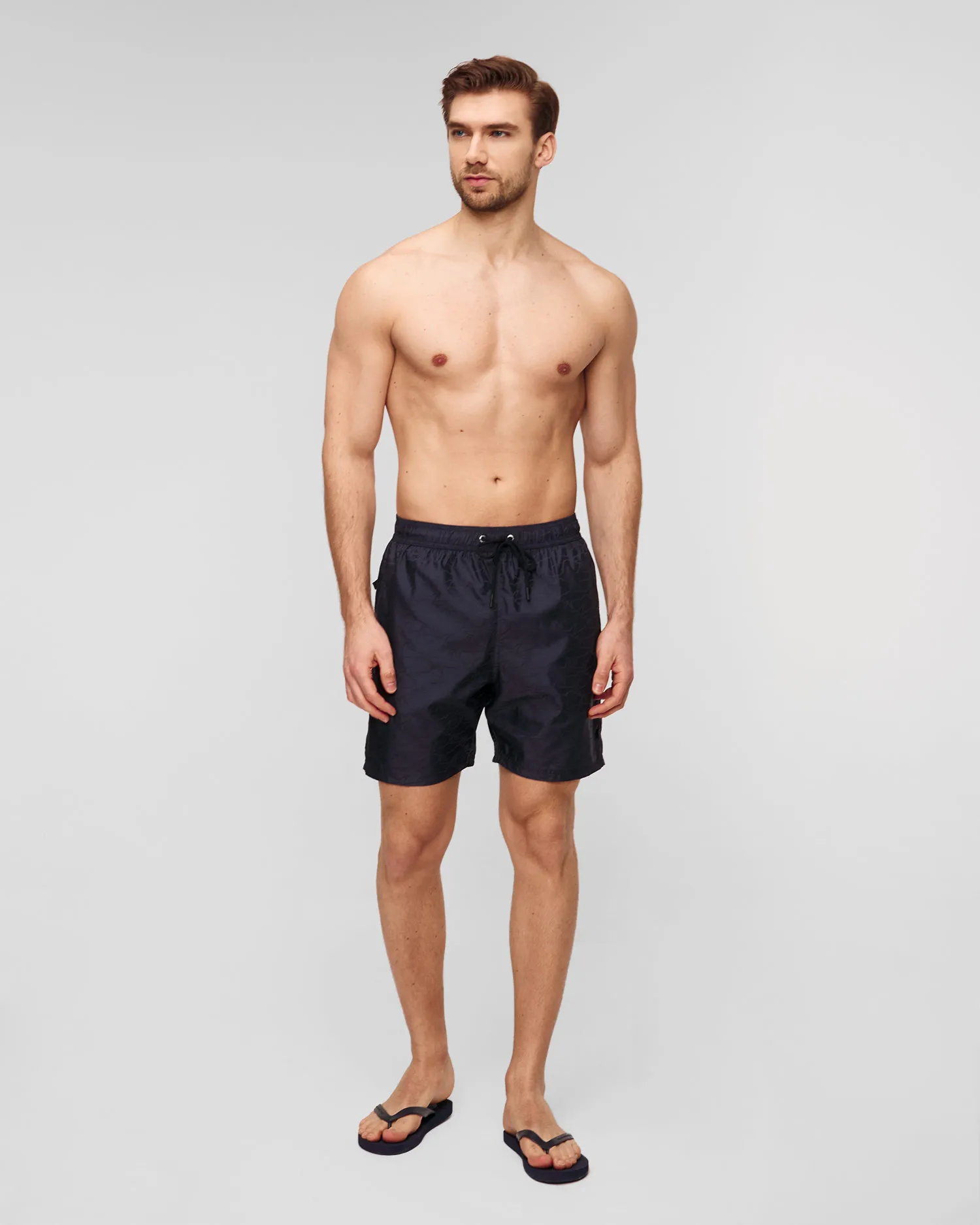 Shorts da bagno blu scuro da uomo Paul&Shark 24415041-13
