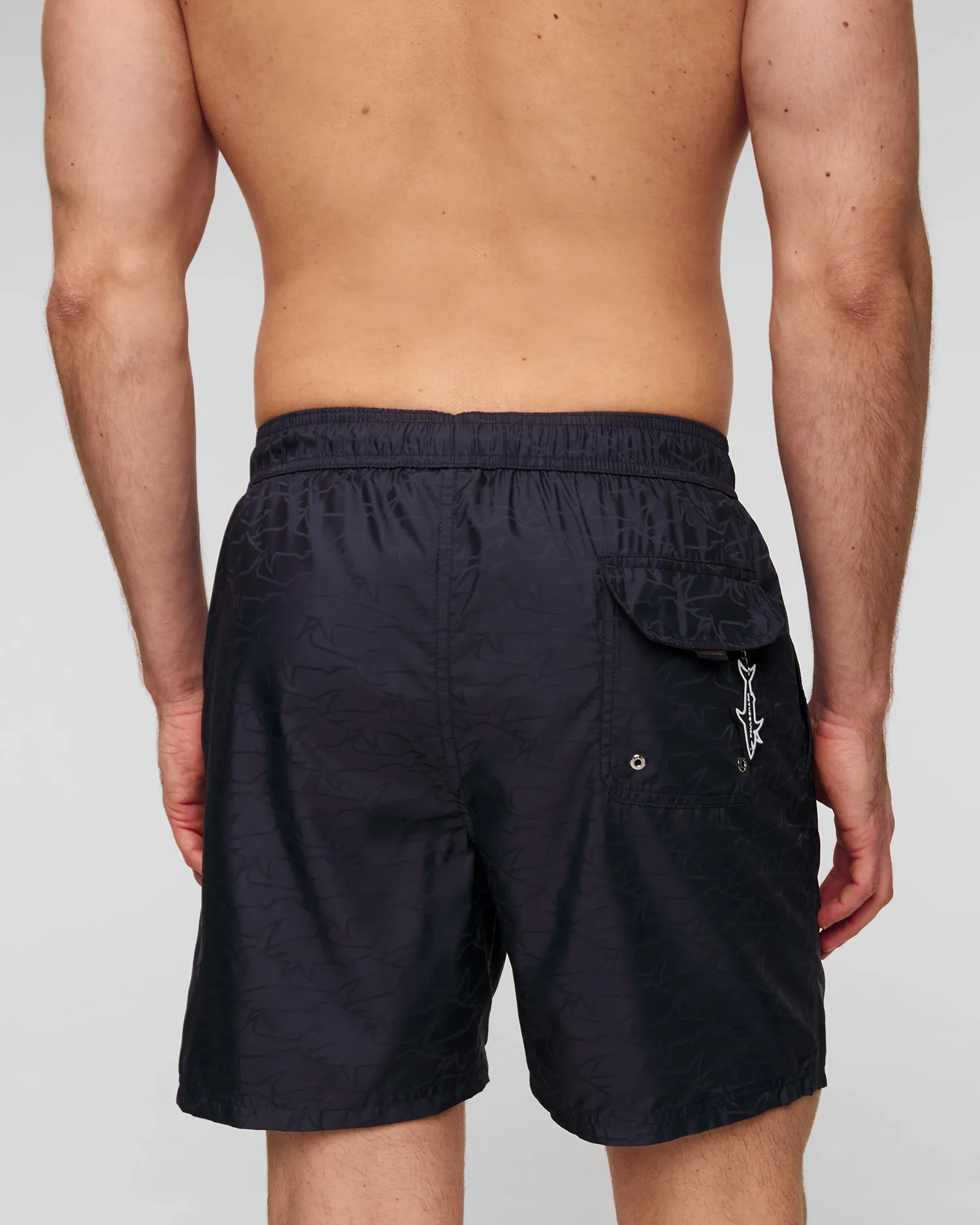 Shorts da bagno blu scuro da uomo Paul&Shark 24415041-13