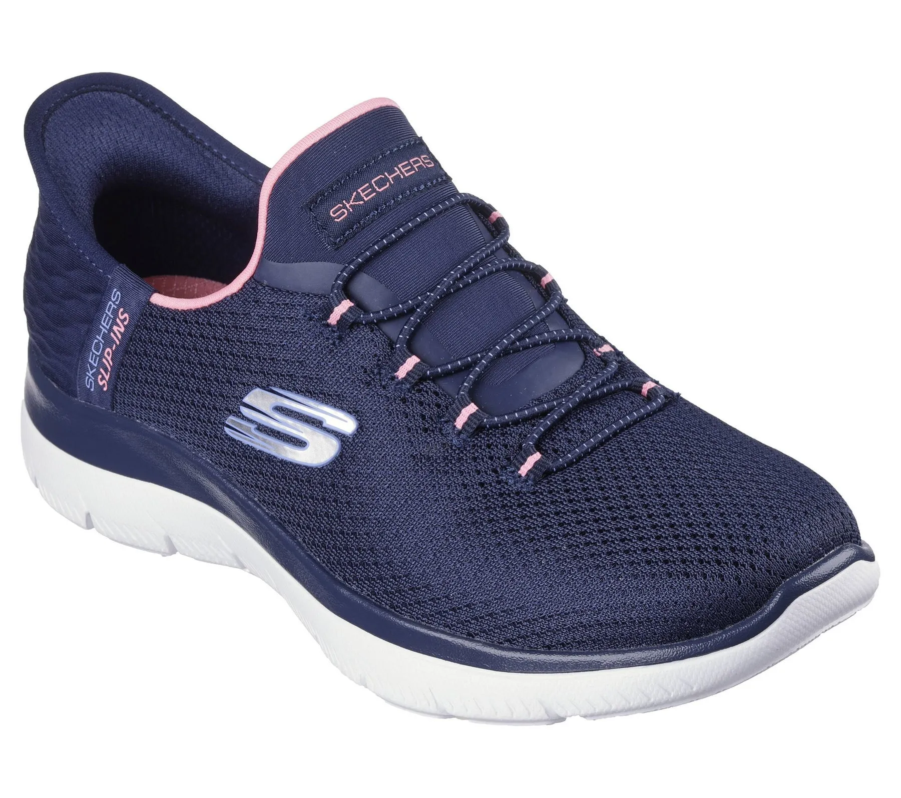 SKECHERS Sneaker Bassa Donna - 150123 NVPK  
