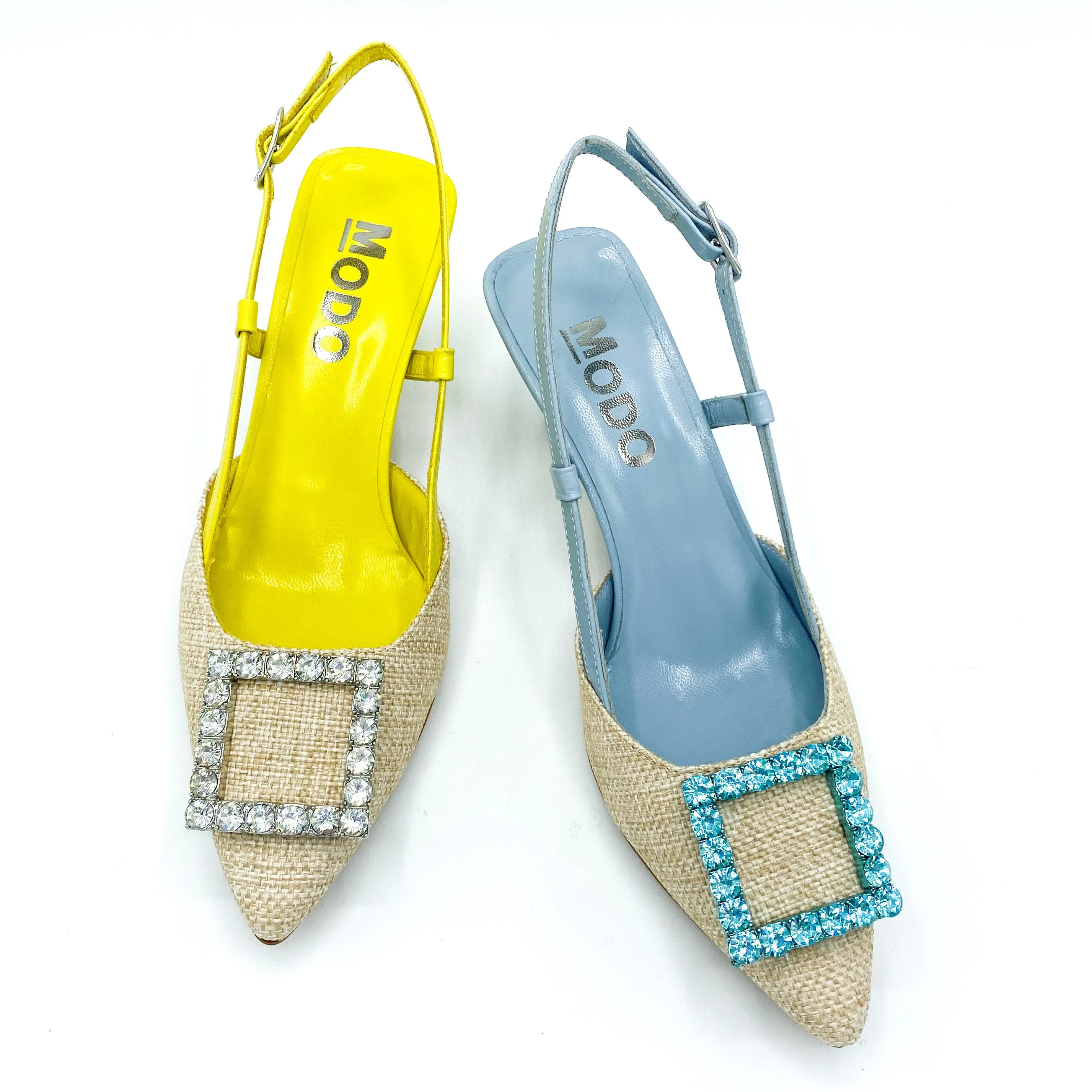 Slingback Raffia