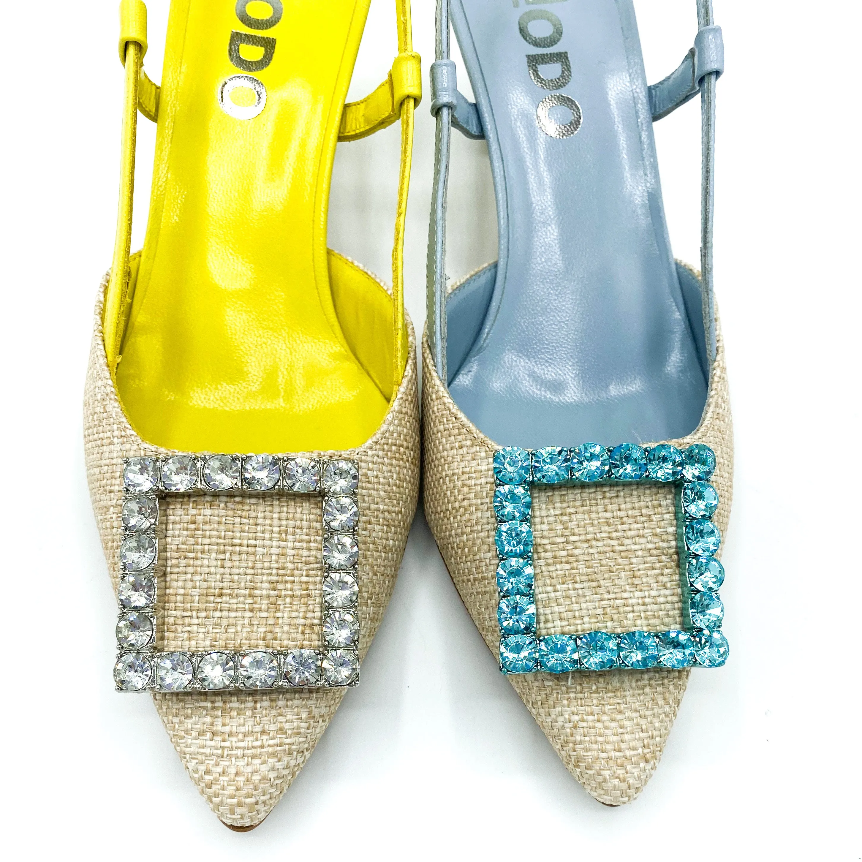 Slingback Raffia