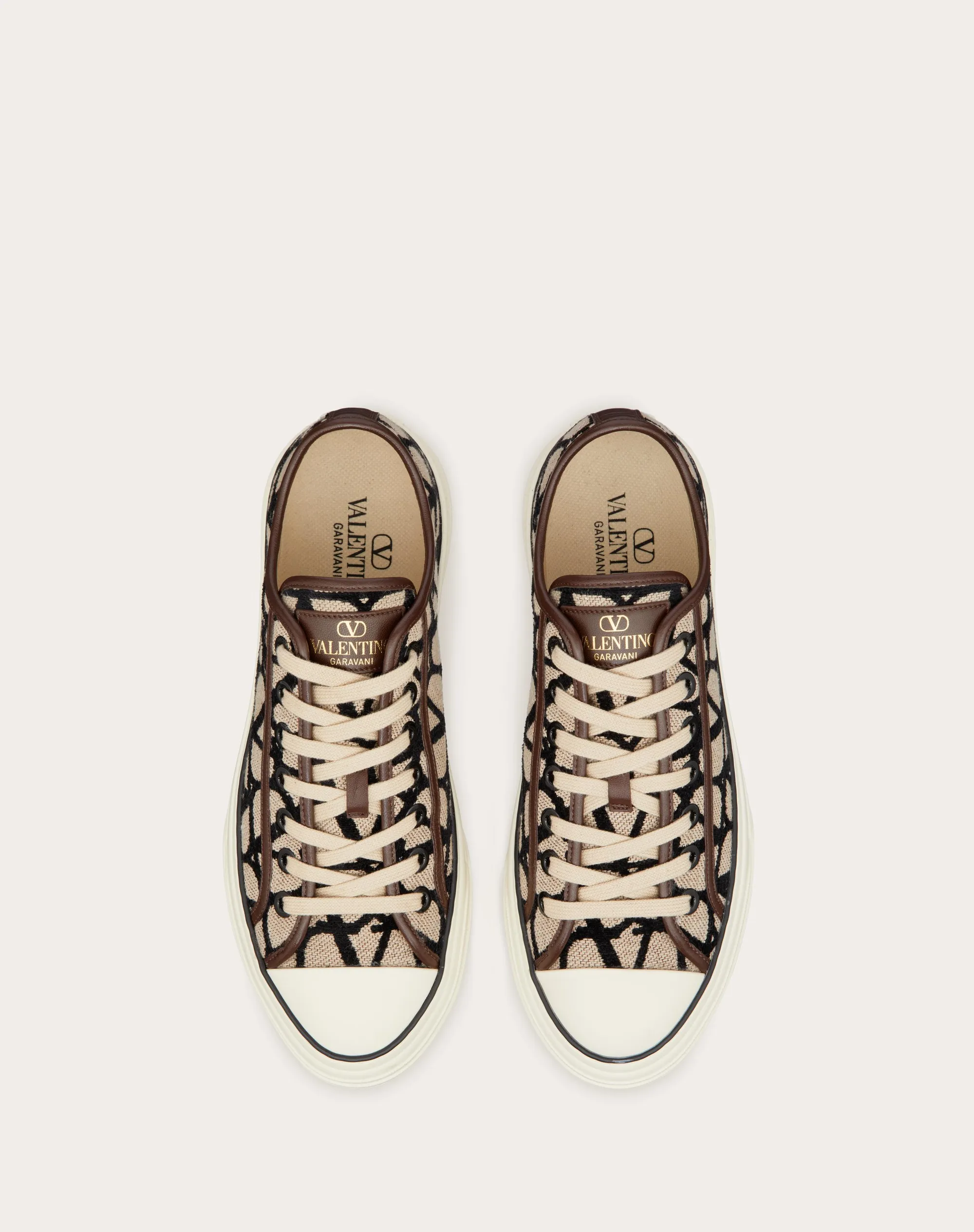 SNEAKER LOW-TOP TOTALOOP IN TOILE ICONOGRAPHE