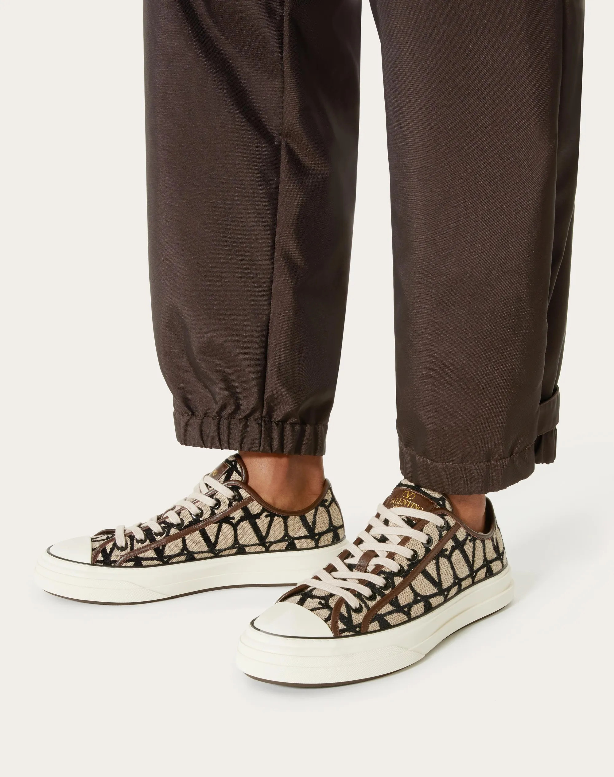 SNEAKER LOW-TOP TOTALOOP IN TOILE ICONOGRAPHE