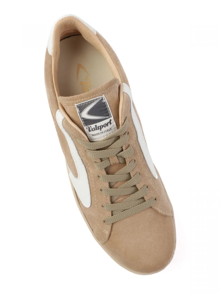SNEAKERS Uomo VALSPORT 1920 TOURNAMENT-SUEDE VT2298M CAPPUCCINO/BIANCO