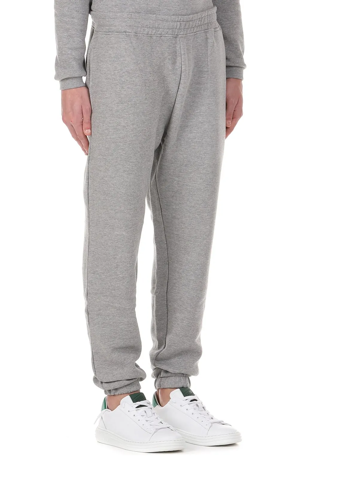 SOLID   PANTALONE TUTA GRIGIO CON LOGO FRONTALE