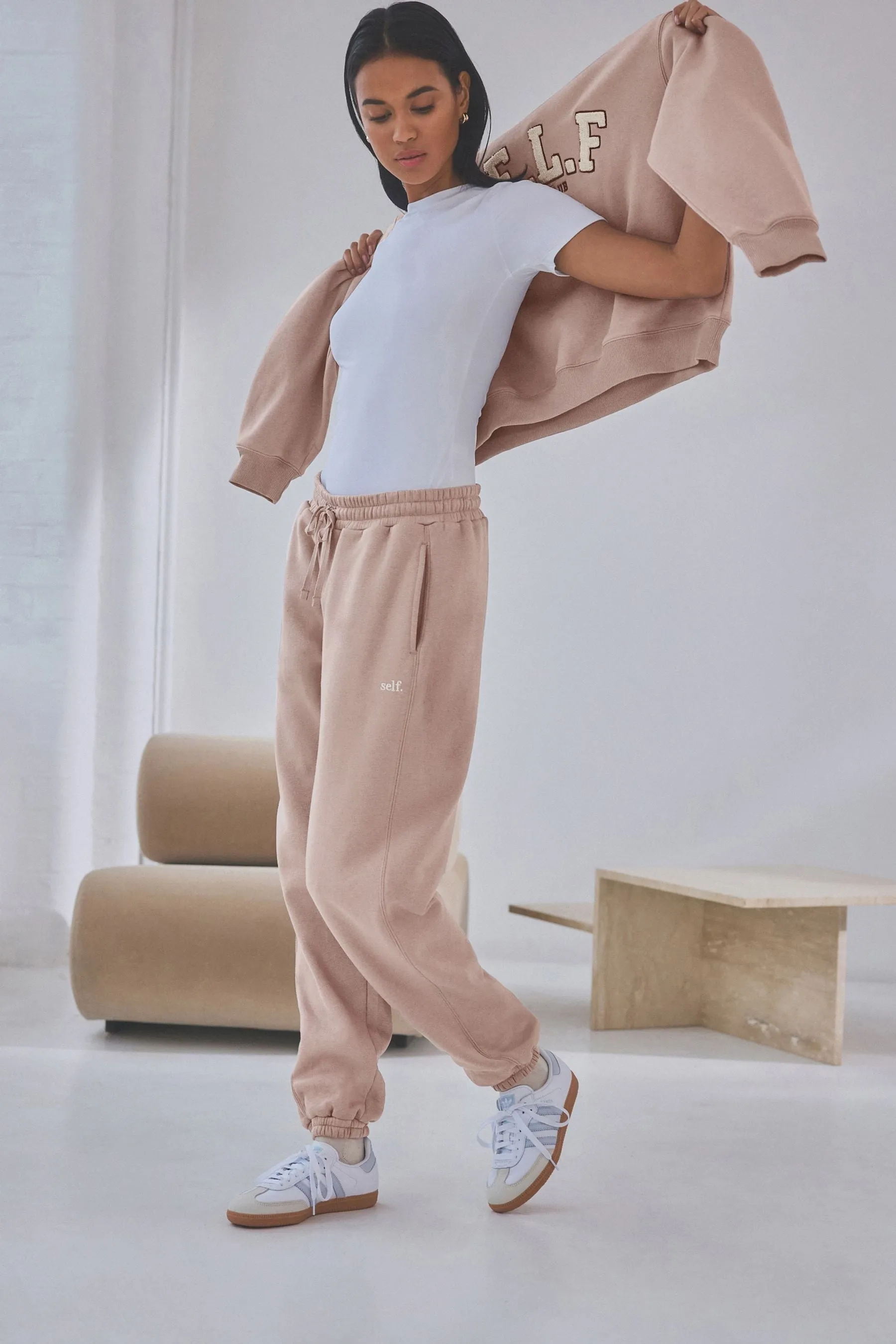 stesso. Pantaloni da jogging con fondo aderente