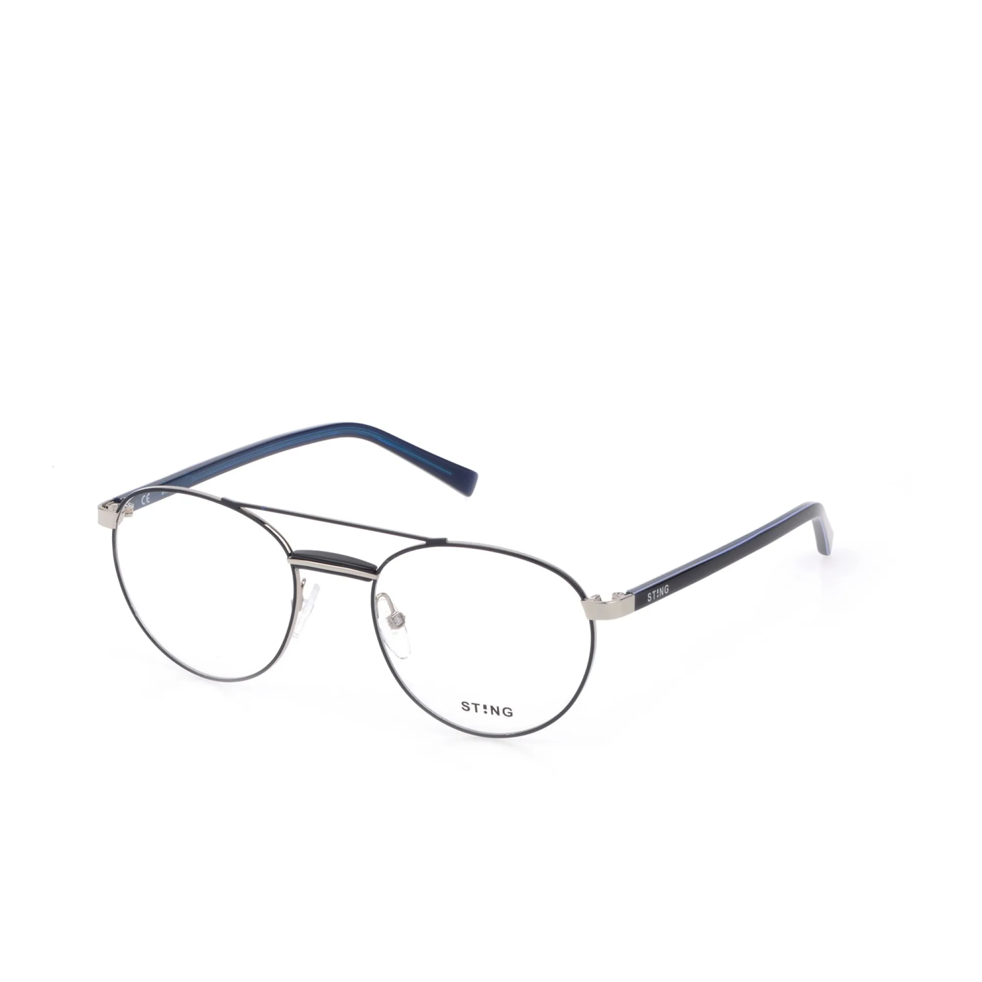   Sting VST229 Meme 3 0K98 Palladio Lucido | Occhiale Da Vista Unisex 