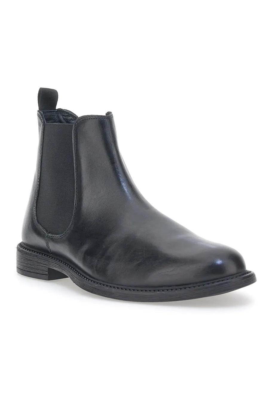 Stivaletti Beatles Max Dillan 19137 Nero Vera Pelle