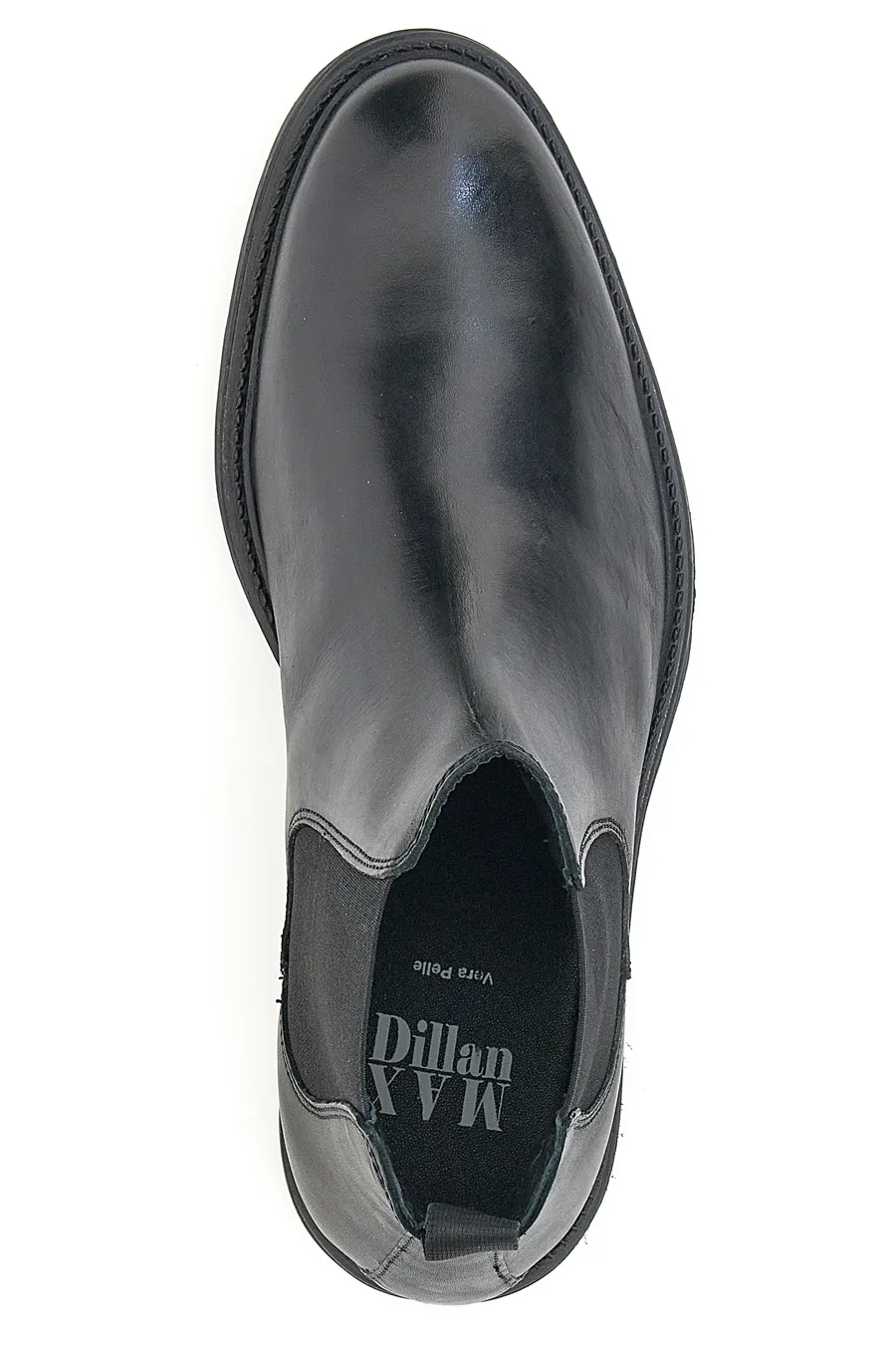 Stivaletti Beatles Max Dillan 19137 Nero Vera Pelle