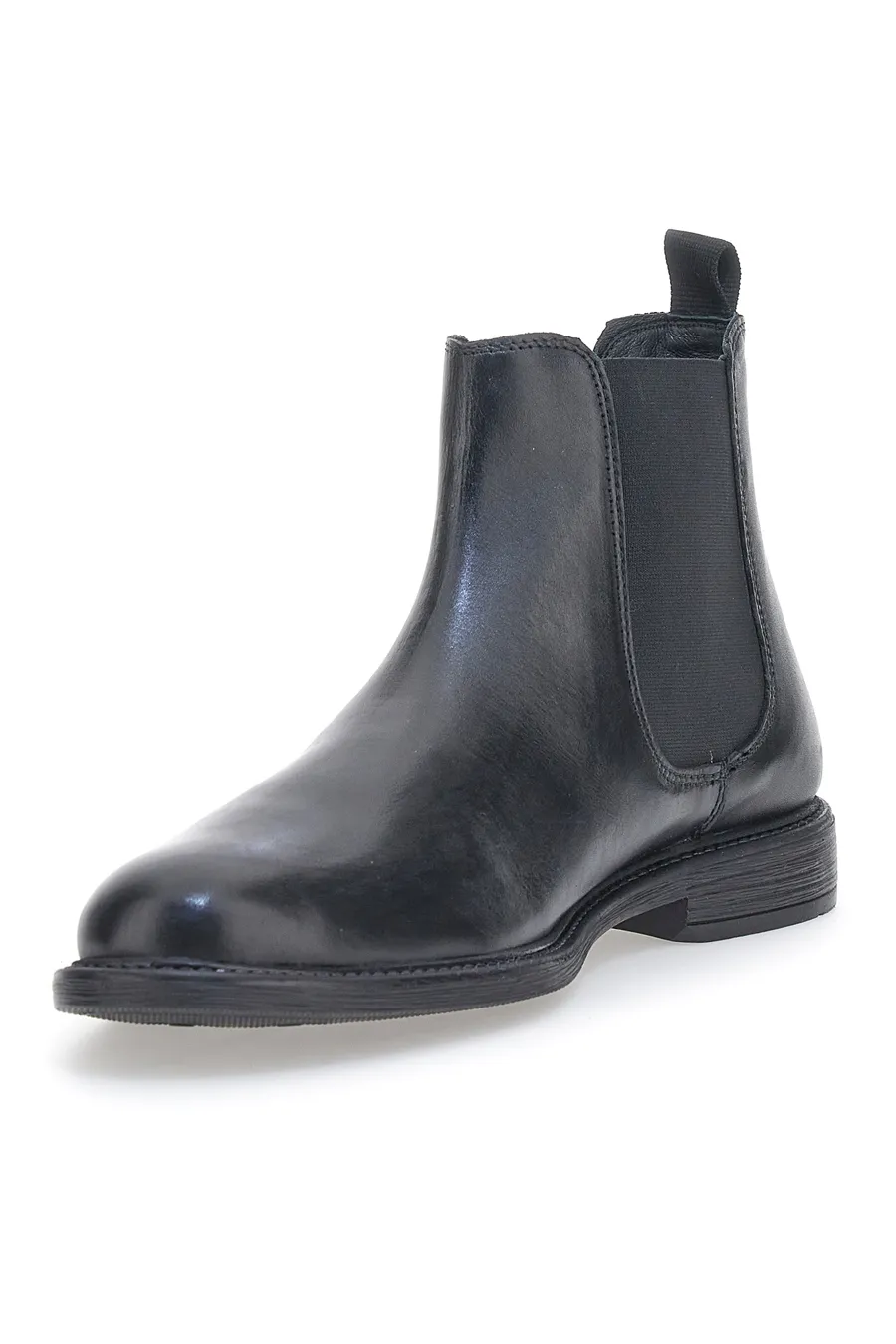 Stivaletti Beatles Max Dillan 19137 Nero Vera Pelle