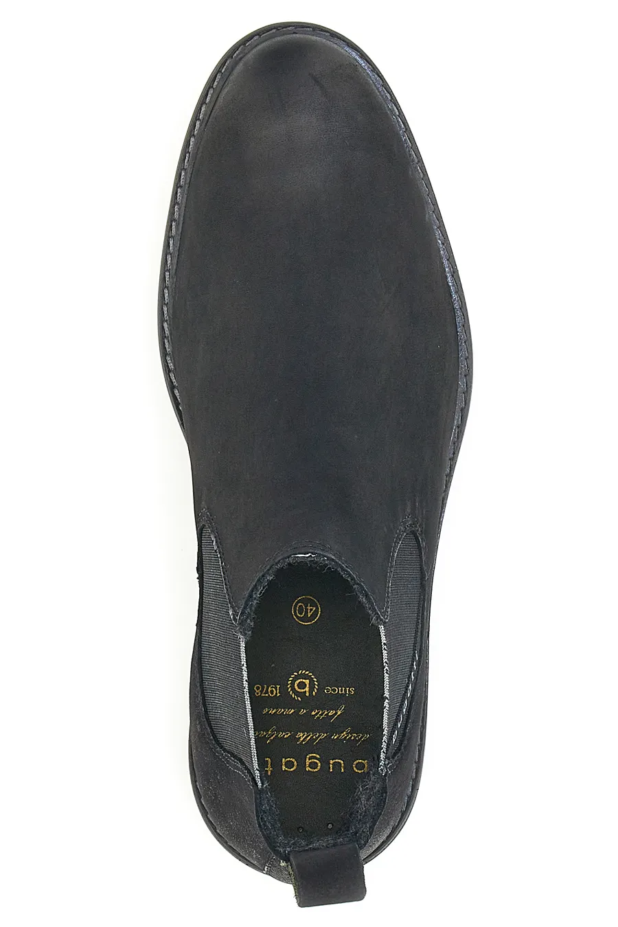 Stivaletti Beatles Neri in Pelle Scamosciata Bugatti 311631