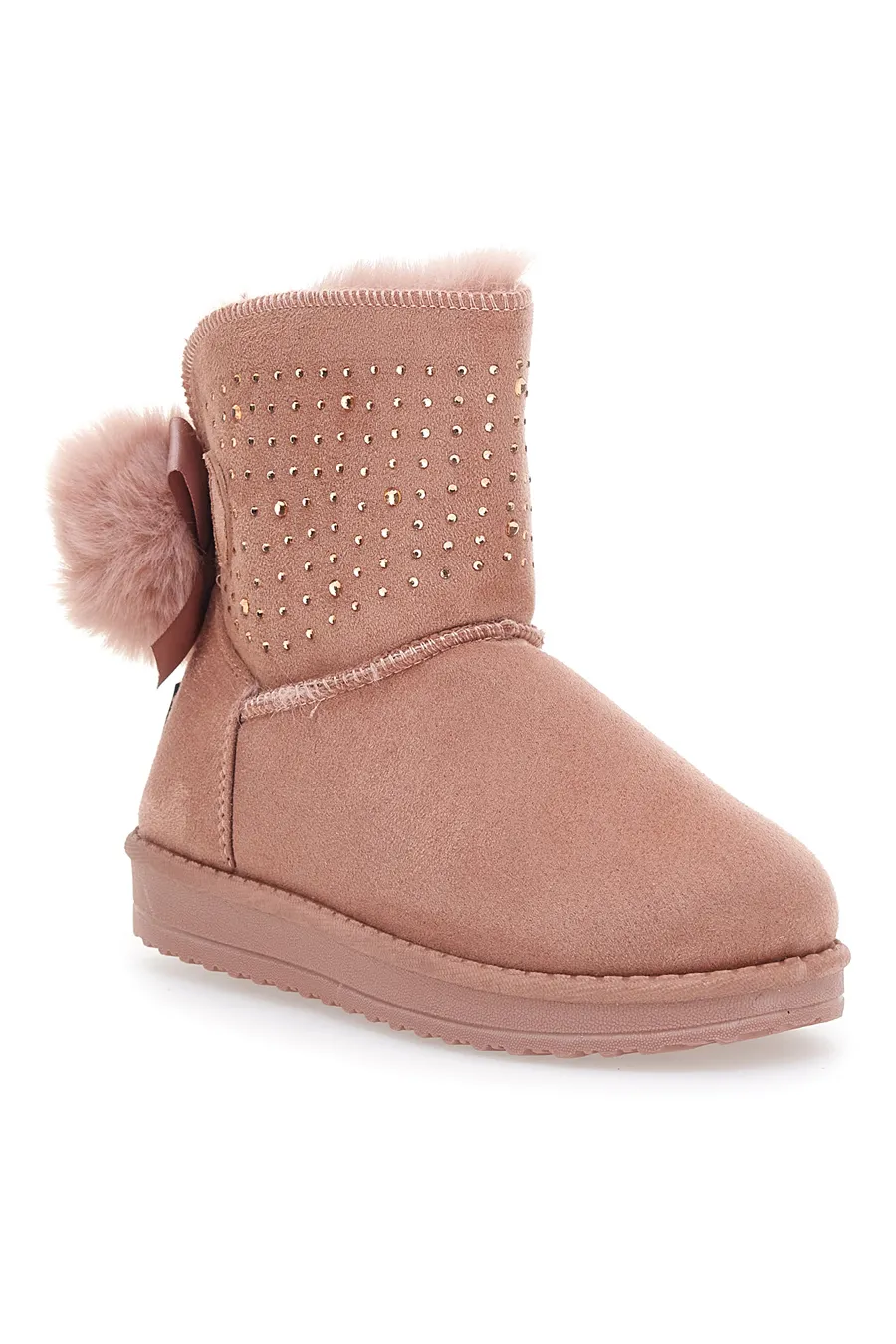 Stivaletti con PomPon Me & Me 81 Rosa