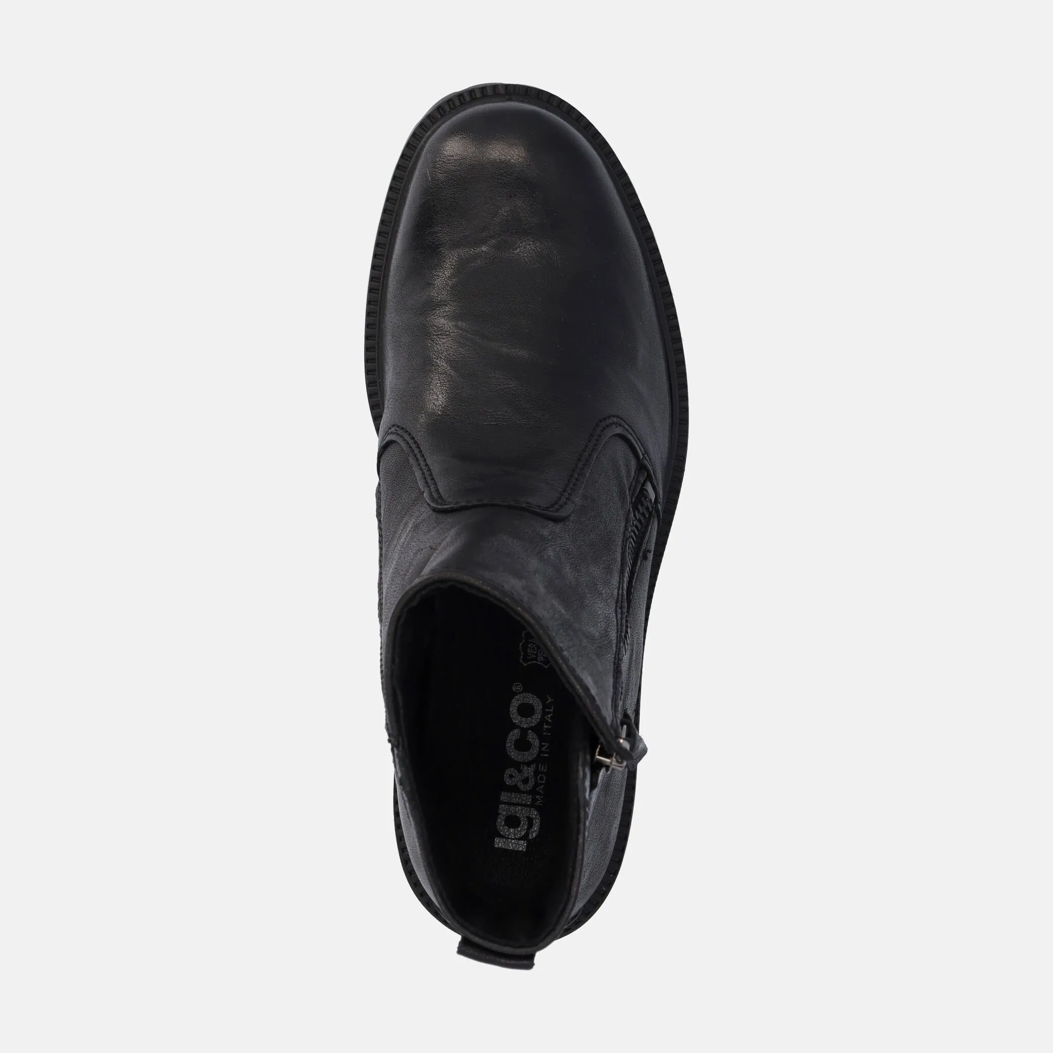 Stivaletti con tacco donna Igi&Co in pelle