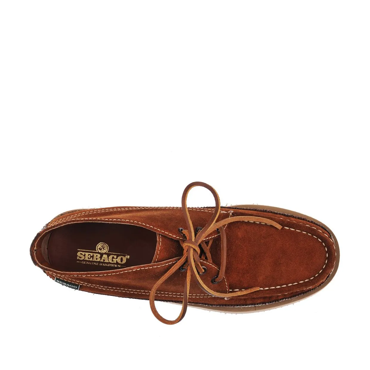 Stivaletti Uomo Sebago Miwak Suede Canoe Moc Marrone