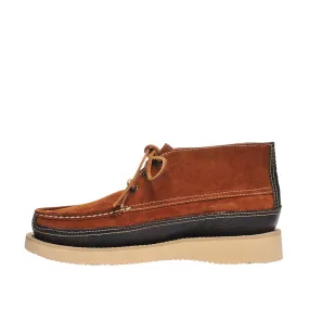 Stivaletti Uomo Sebago Miwak Suede Canoe Moc Marrone