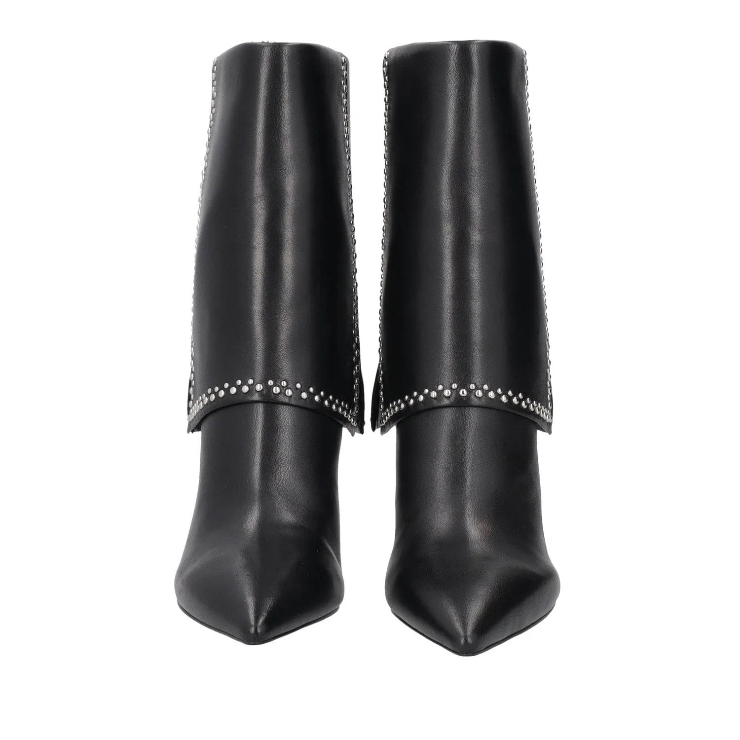     STIVALETTO ICY CON BORCHIE COLORE NERO  