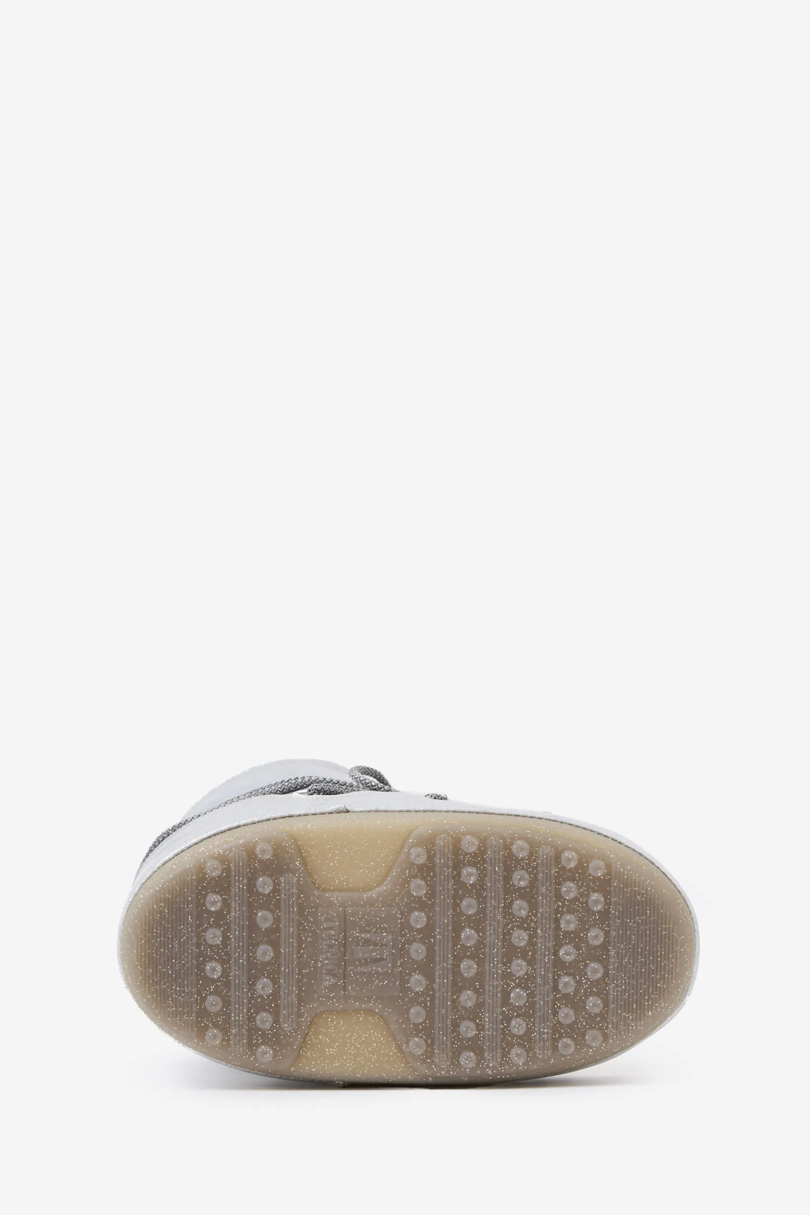 Stivali MB ICON LOW GLITTER in poliamide argento