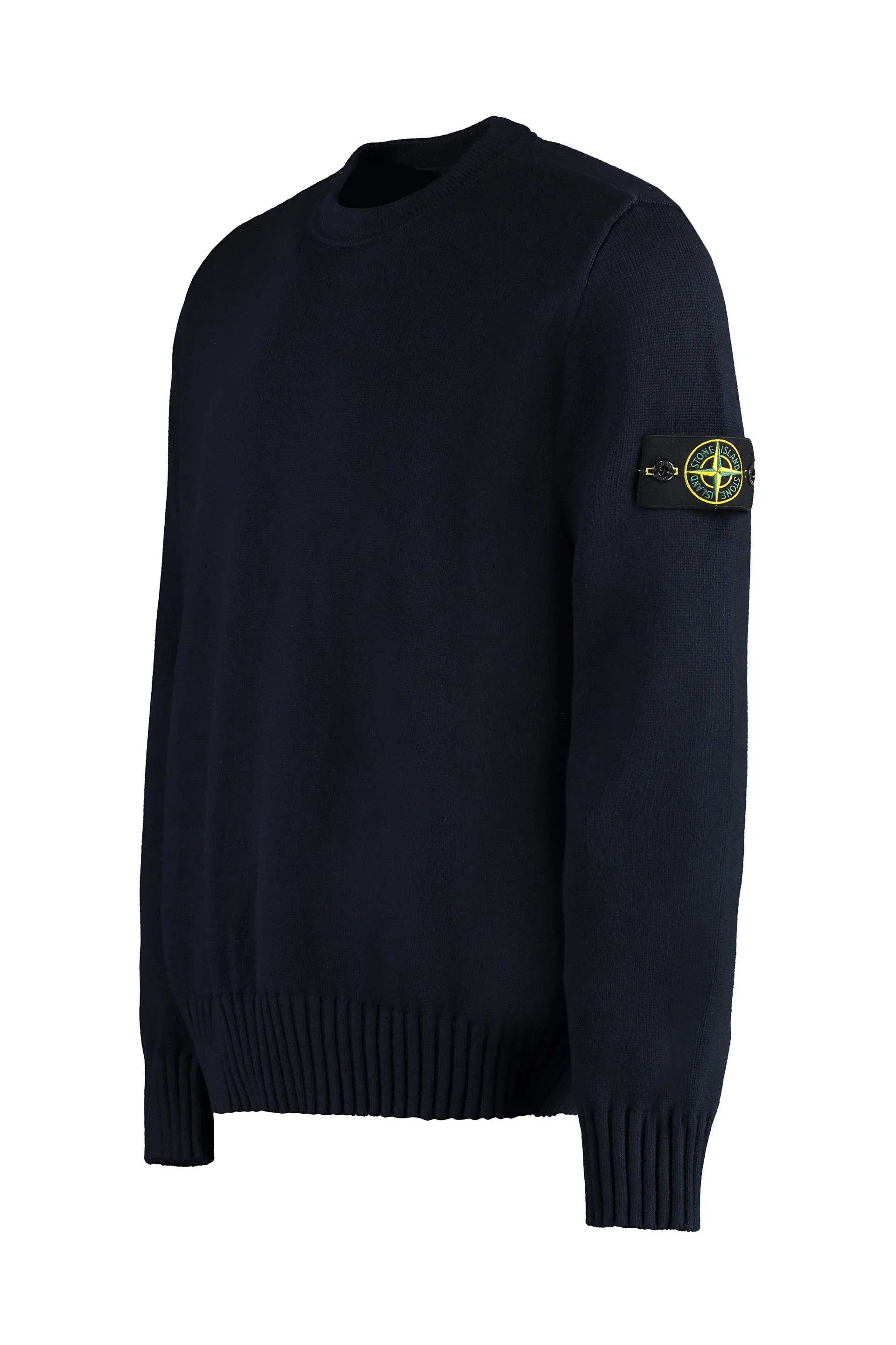 Stone Island Maglione girocollo in misto cotone
