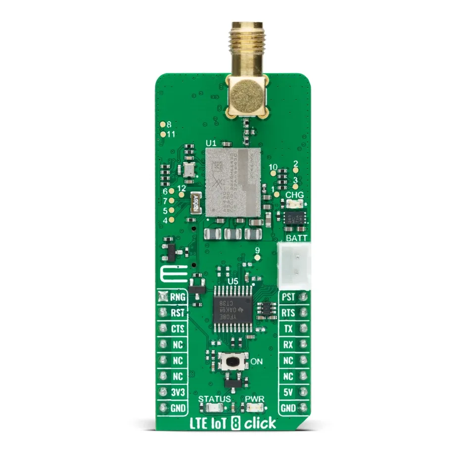 Strumento di sviluppo comunicazione e wireless MikroElektronika LTE IoT 8 Click, 698 → 2200MHz
