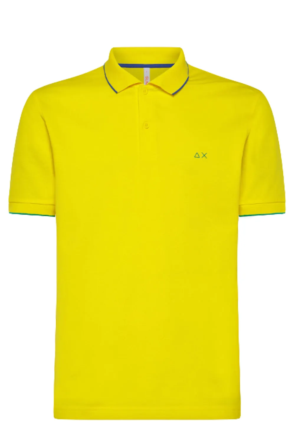 SUN68 Polo small stripes