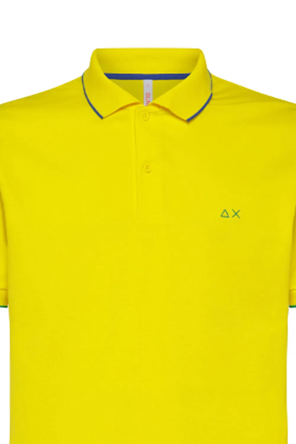 SUN68 Polo small stripes