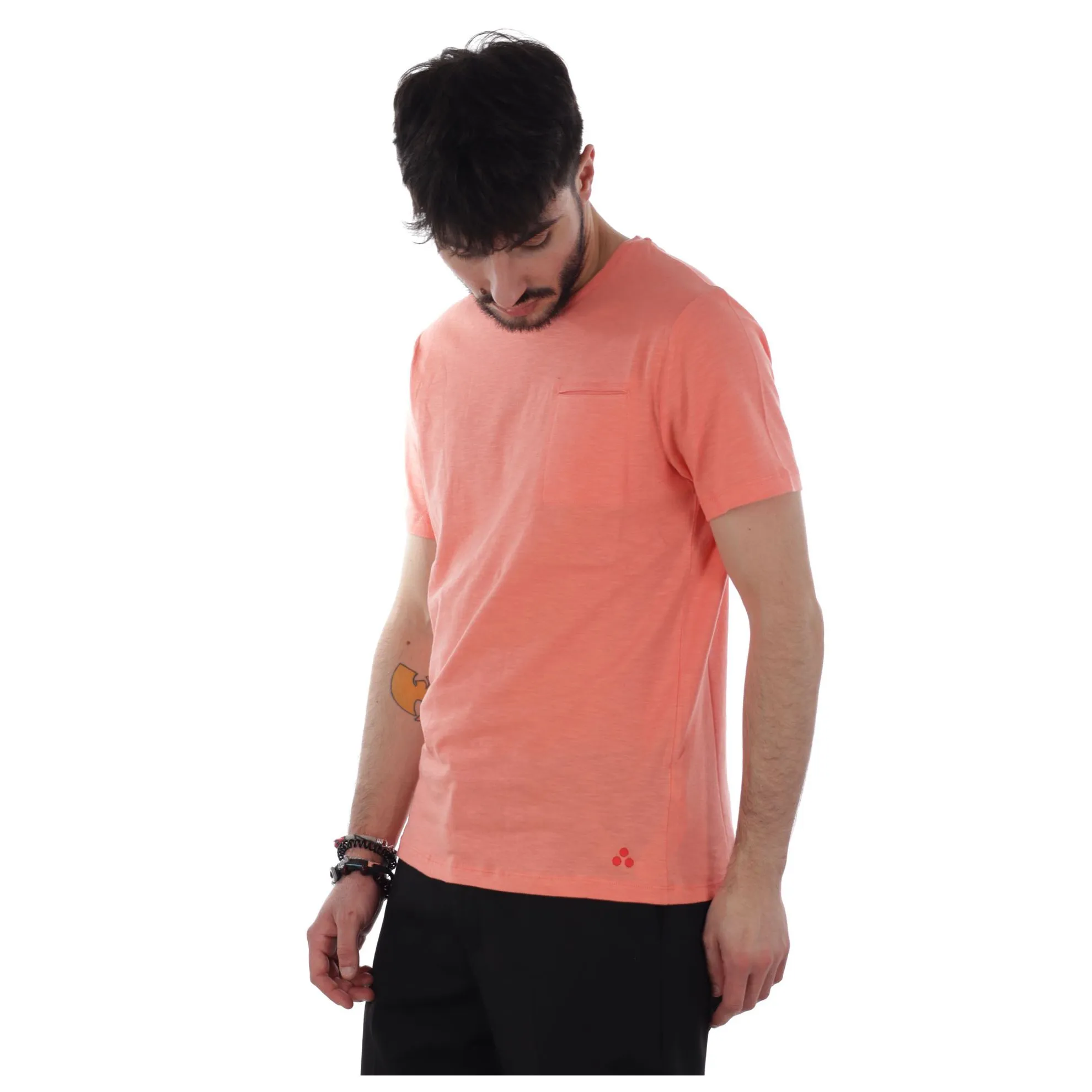 T-shirt manderly fim con taschino