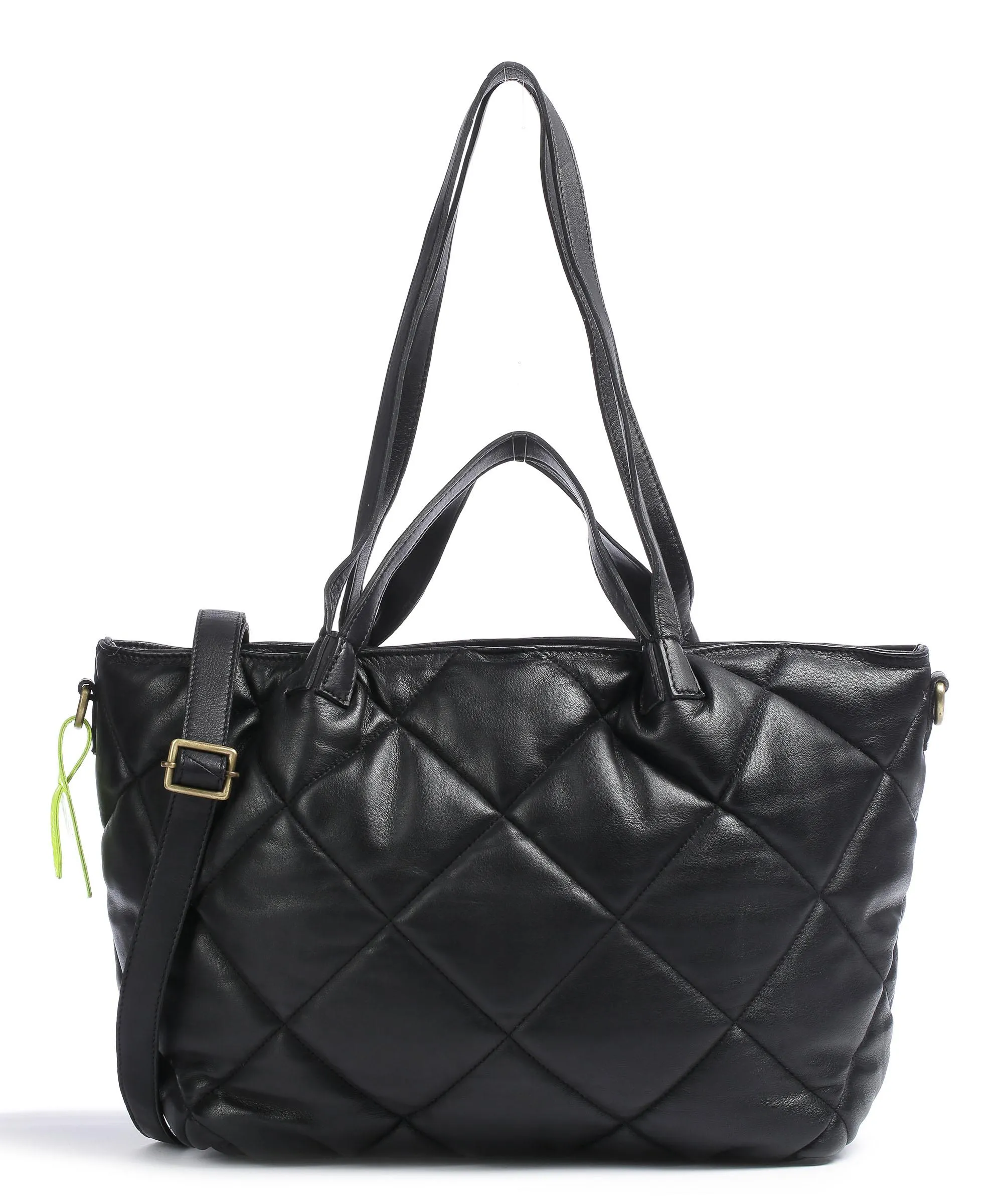  Taschendieb Wien Wipplinger Strasse 4 Borsa shopper pelle di pecora nero  