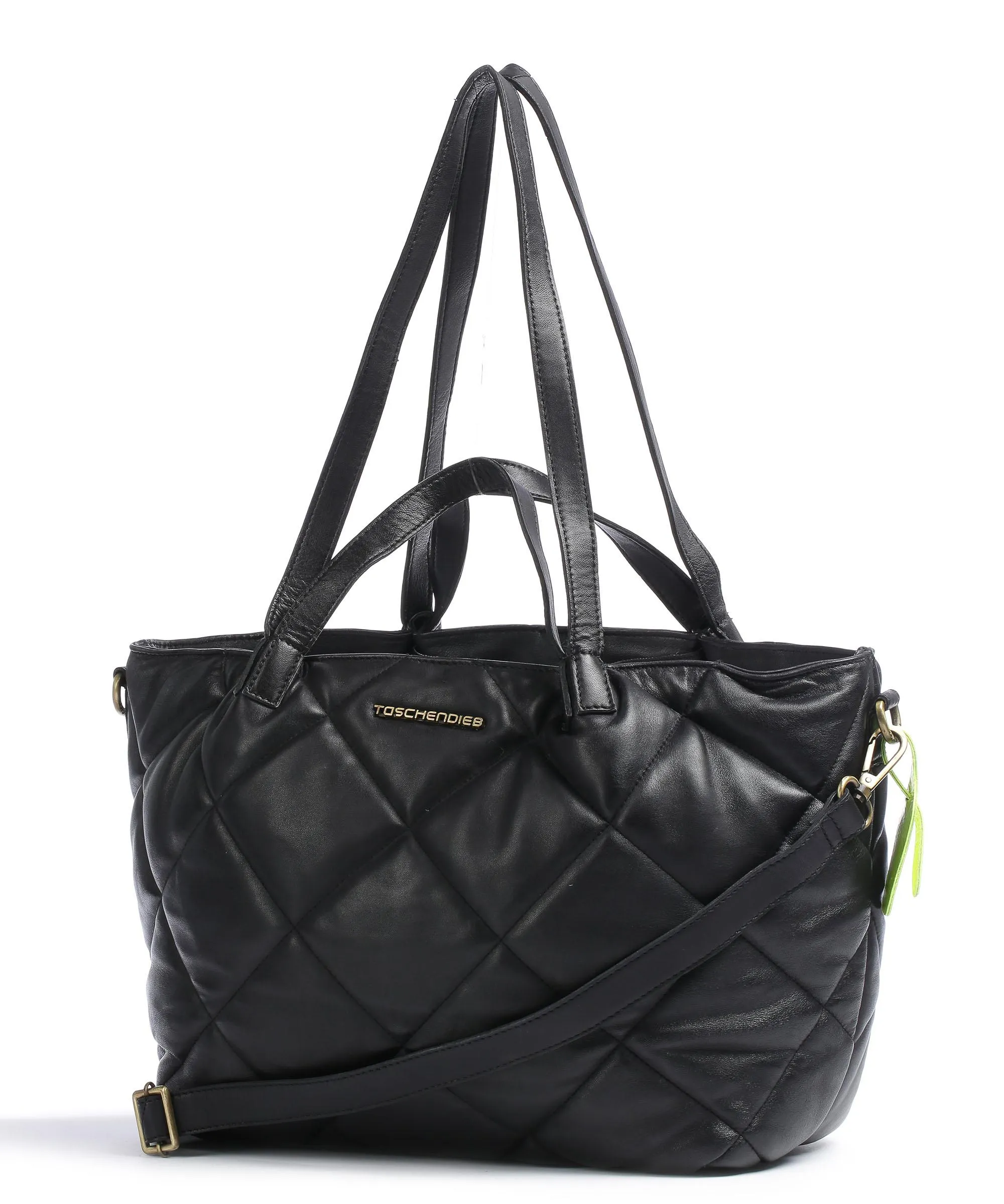  Taschendieb Wien Wipplinger Strasse 4 Borsa shopper pelle di pecora nero  