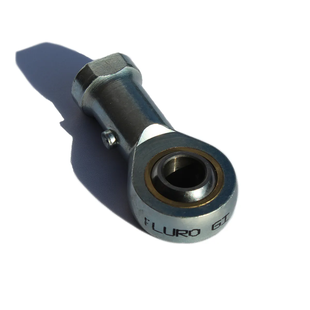 Terminale aste Fluro, lunghezza 48mm, foro da 8mm, filettatura M8 x 1.25 Femmina, carico dinamico 5.4kN, statico