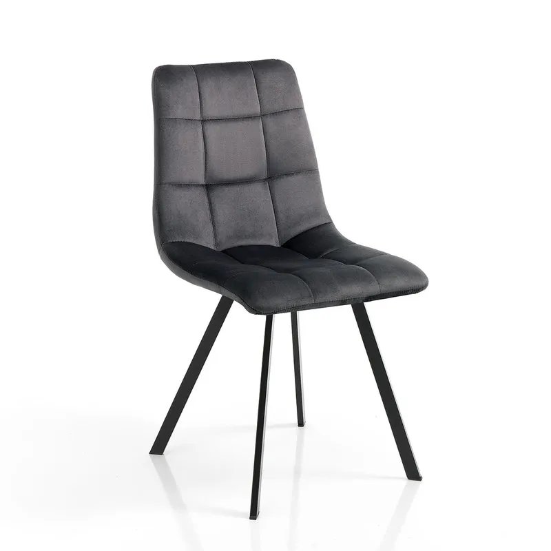 Tomasucci Set 4 sedie TOFFEE BLACK