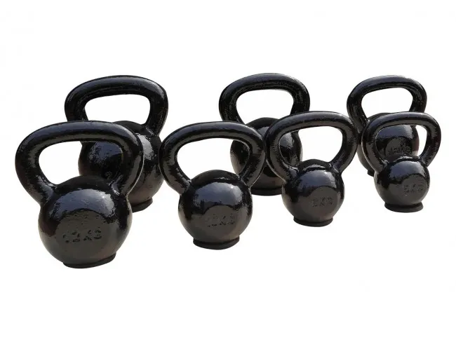 TOORX .   KGV 8  KETTLEBELL GHISA BASE IN GOMMA .