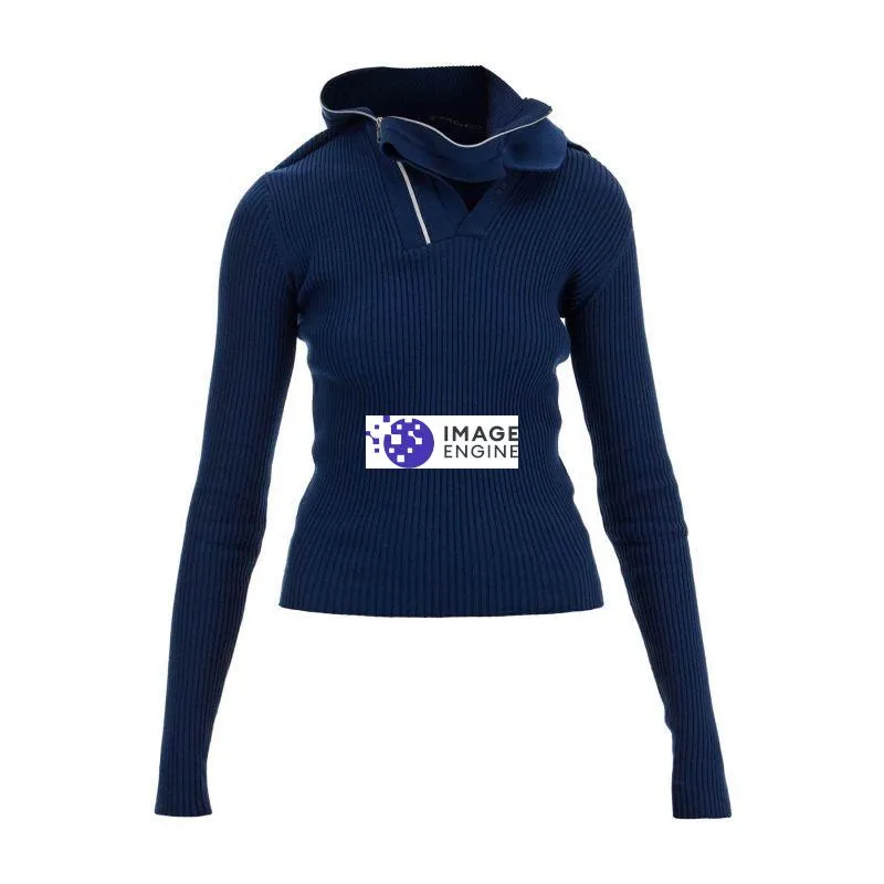 Top manica lunga pinched shoulder