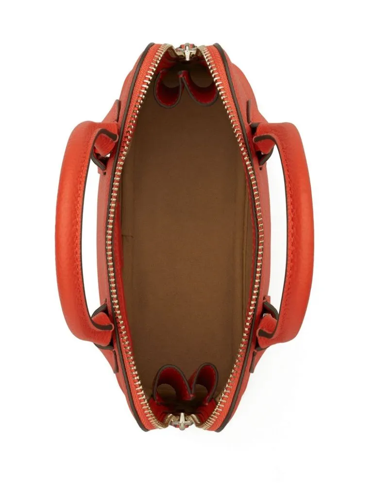 tory burch Borsa mini 'Pebbled Swing'