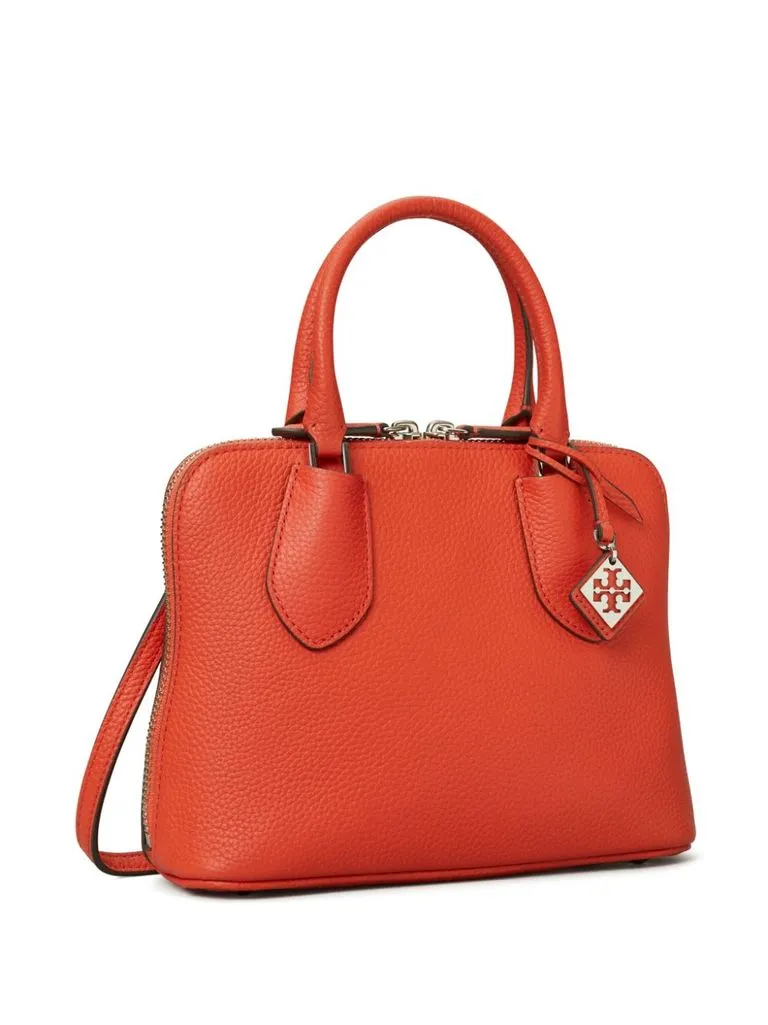 tory burch Borsa mini 'Pebbled Swing'